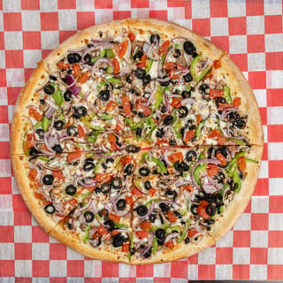 Mini 8" All Veggie Pizza