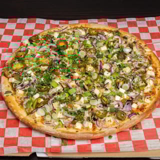 Large 16" Hyderabadi Spicy Paneer