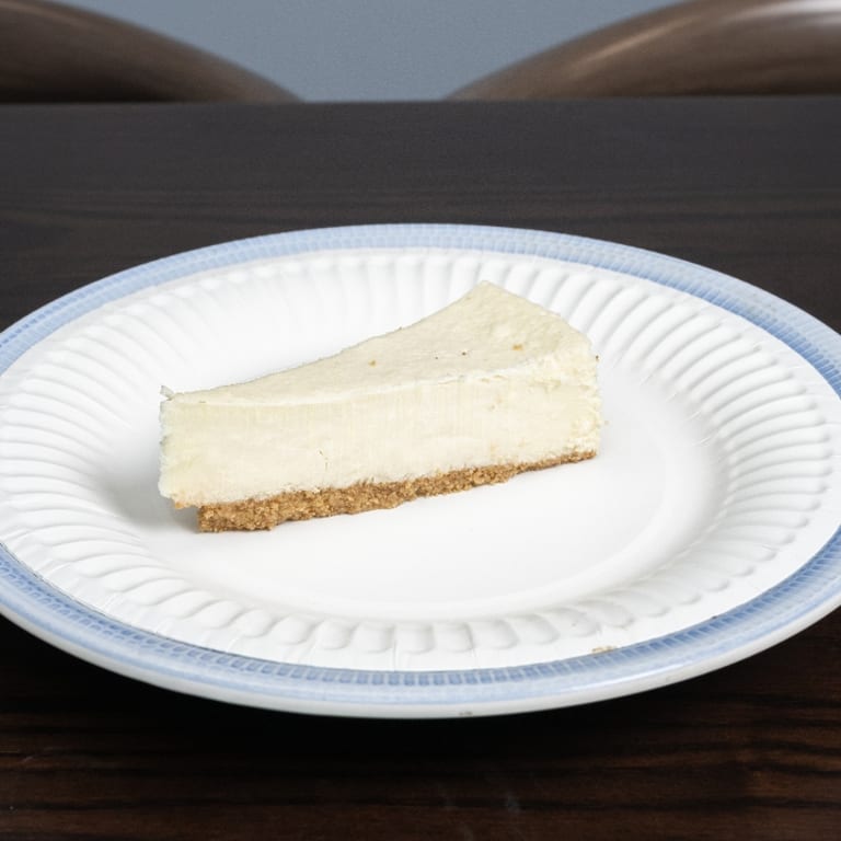 Indulge in our cheesecake