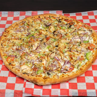 Medium 14" Pesto Chicken Combo Pizza
